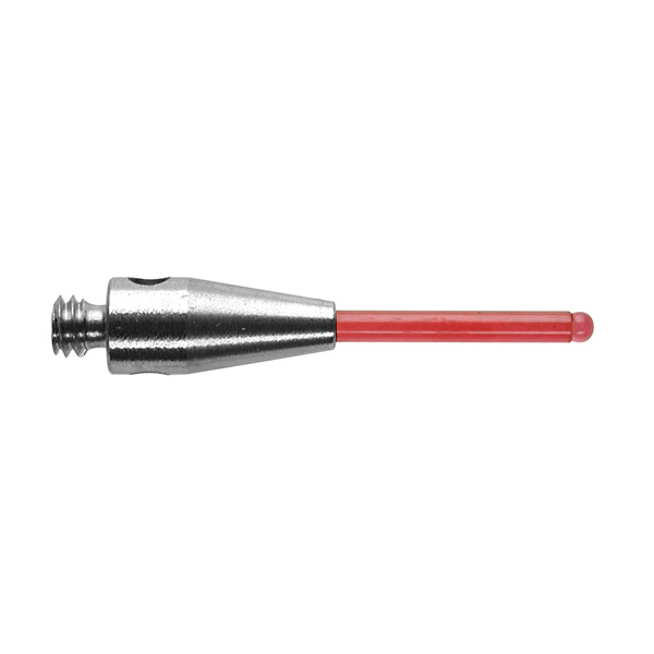 Renishaw A-5000-8876 M2 1mm Ruby cylinder, SS stem, L 15mm
